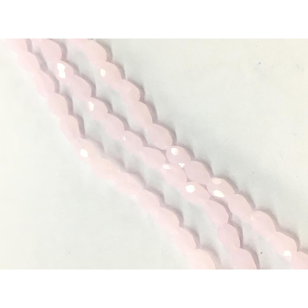 LIQUIDACION CRISTAL DE GOTA 3X5MM ROSADO OPALO