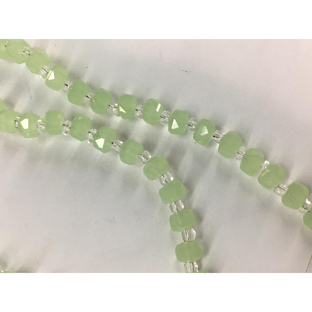 CRISTAL DISCO VERDE 6MM