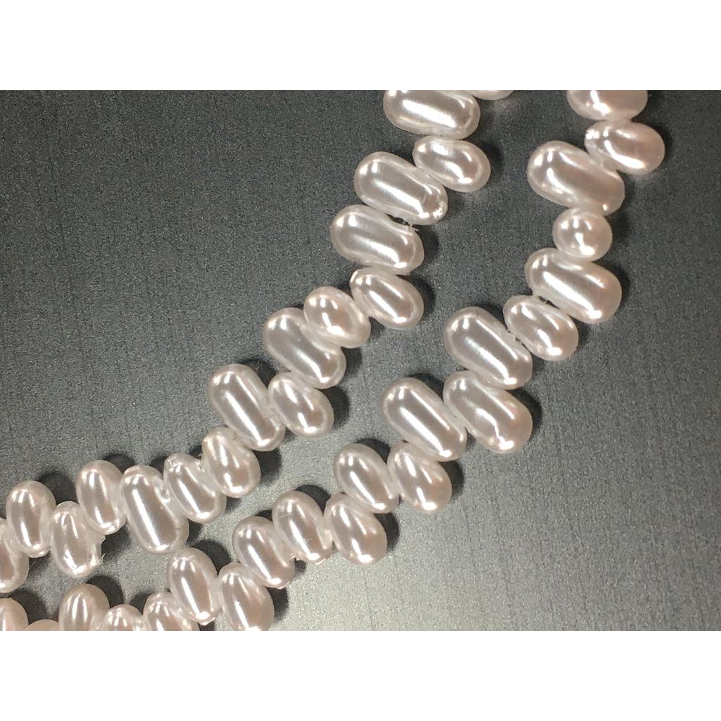 PERLA ACRILICA IMITACION PERLA DE RIO 3X5MM 20PCS