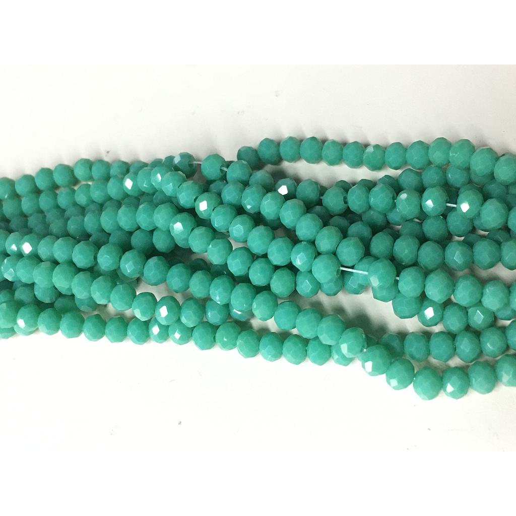 CRISTAL RONDEL MATE VERDE HUNTER 3MM