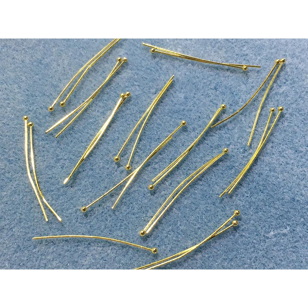 PINES DE ACERO 0.7X40MM 30PCS