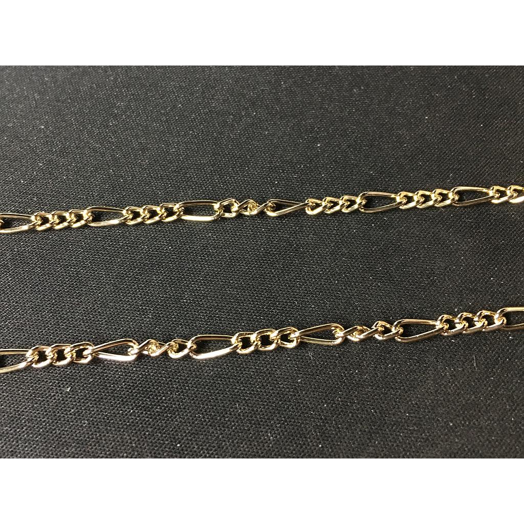 CADENA DE ALUMINIO DORADA