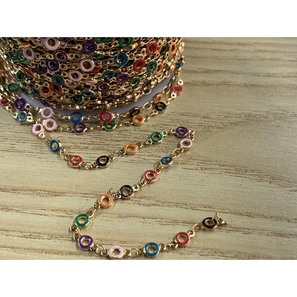 CADENA DE ACERO Y ENAMEL