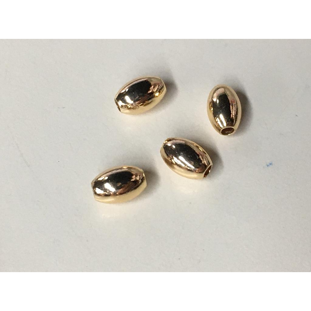 SEPARADOR ELECTROENCHAPADO OVALADO 6X4MM