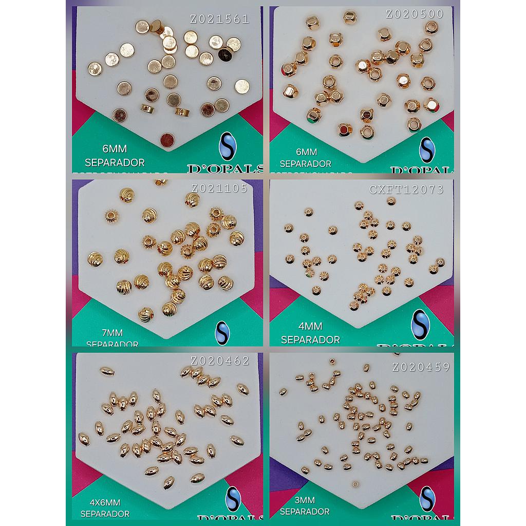 SEPARADORES VARIOS DE ELECTROENCHAPADO