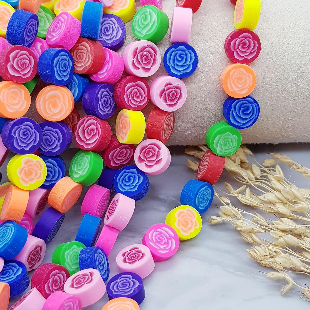 FIMO DE ROSAS 10MM