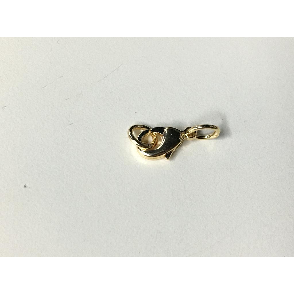 BROCHE PERICO 12MM ELECTROENCHAPADO