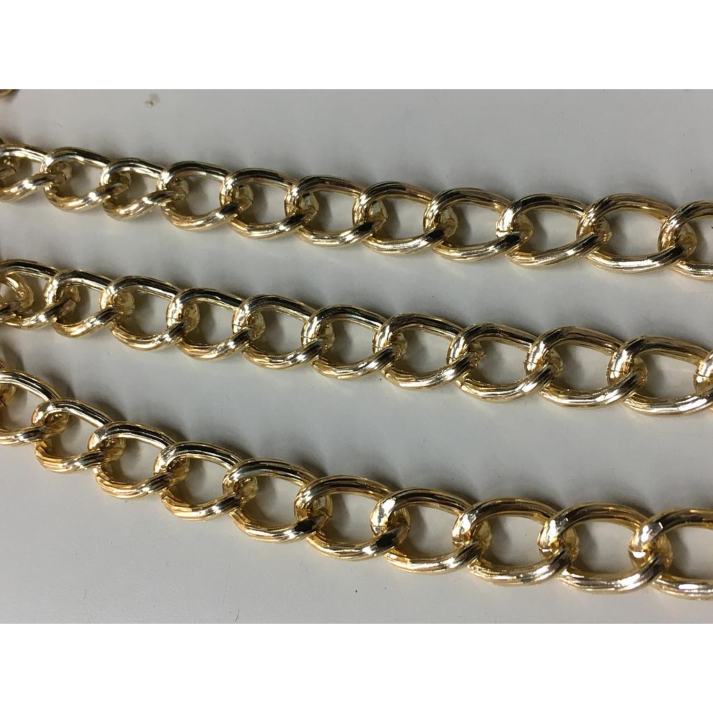 CADENA DE ALUMINIO DORADA