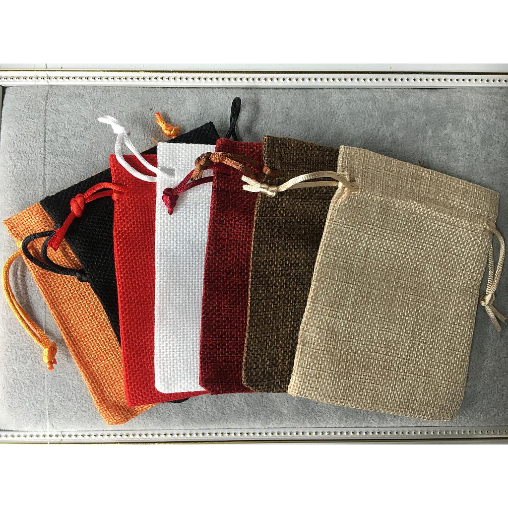 BOLSA YUTE PEQUEÑA 9X12CM 12PCS