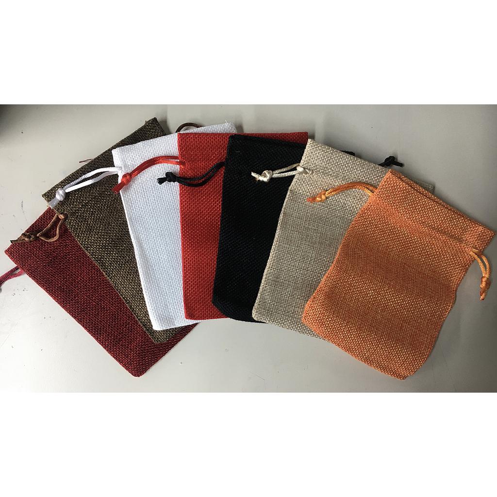 BOLSA YUTE MEDIANA 10X14CM 12PCS