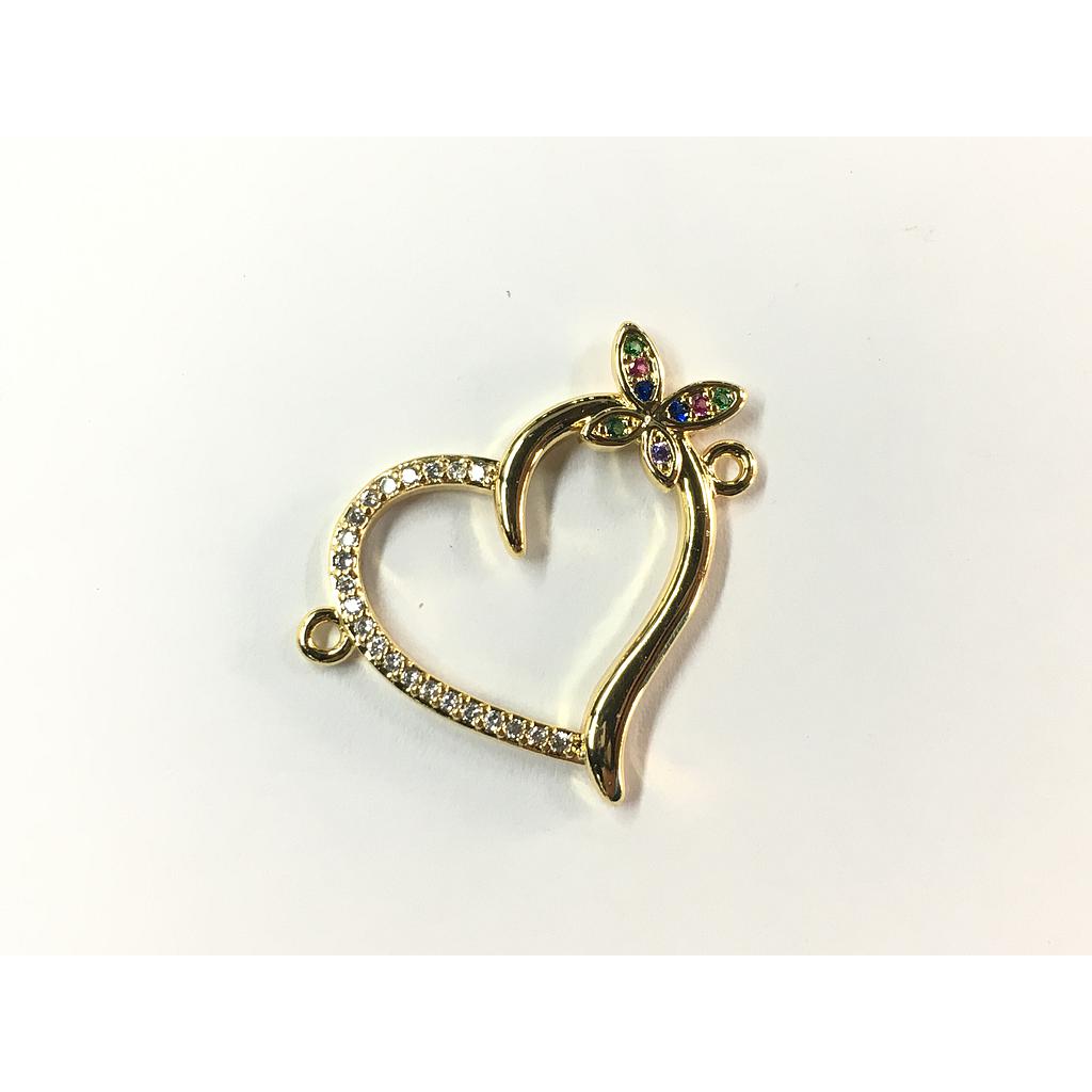 DIJE CORAZON MICROCIRCONIA