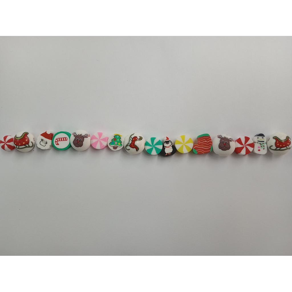 FIMO NAVIDEÑO RISTRA 27PCS