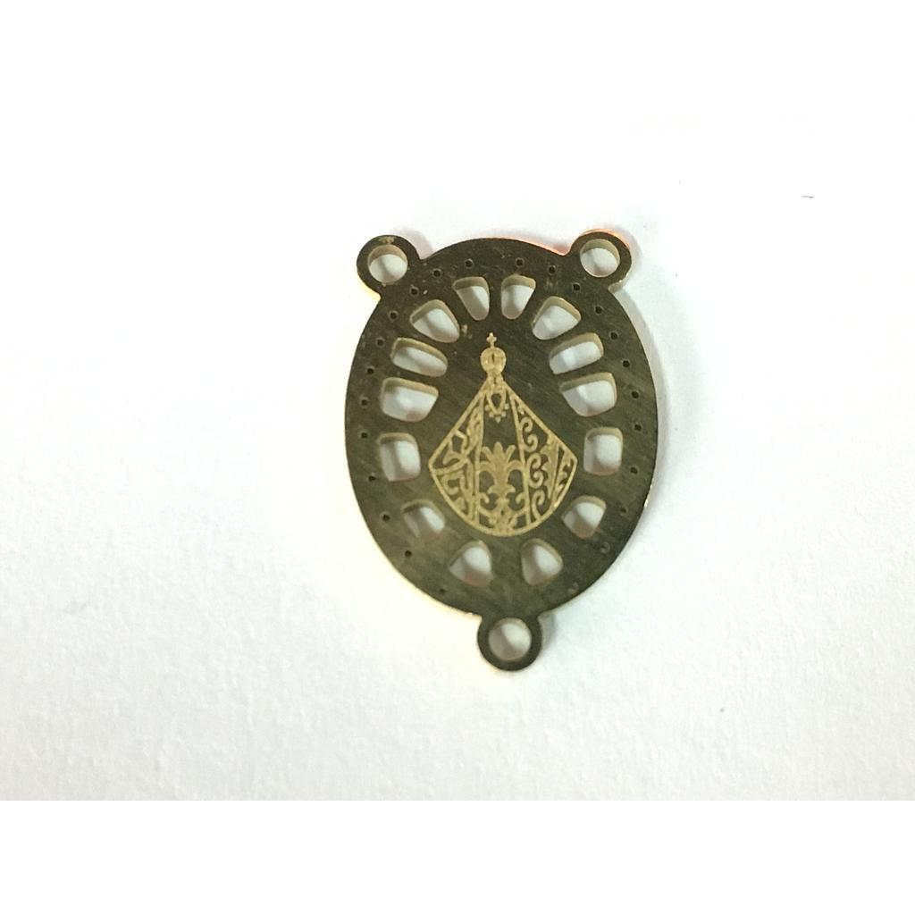 DIJE CENTRO DE ROSARIO VIRGEN DE SUYAPA PARA TEJER