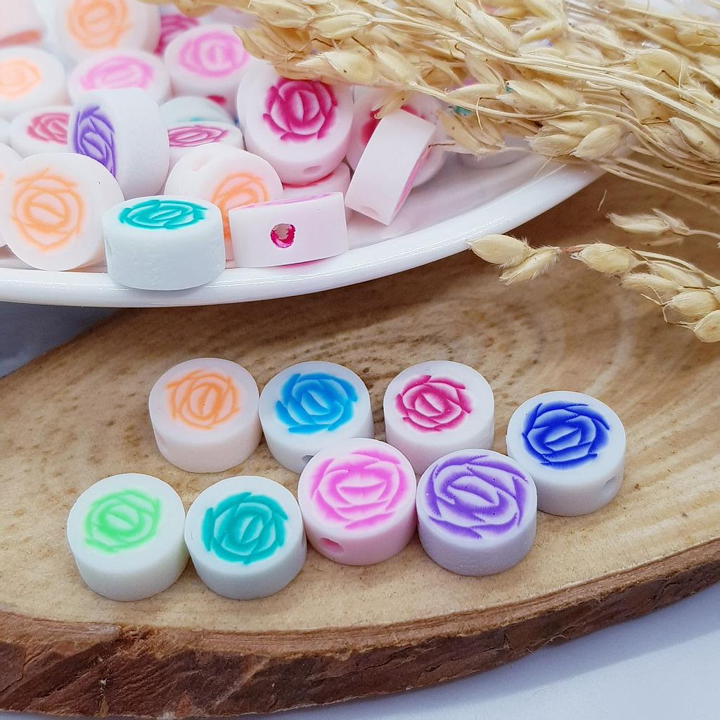 FIMO ROSAS 10MM