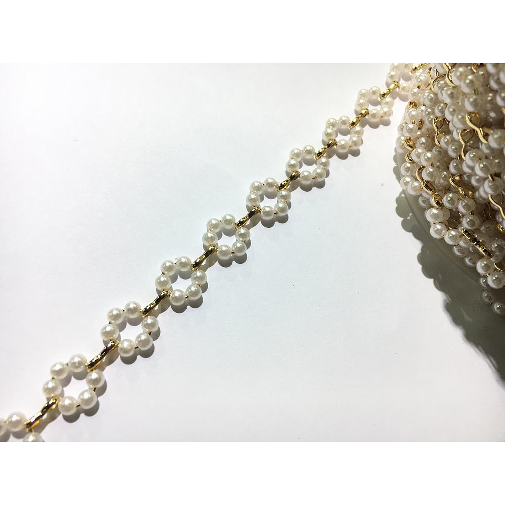 CADENA DE GOLDFIELD CON PERLAS