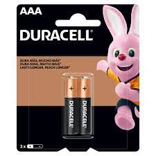 DURACELL BATERIA  AAA 2 PILAS