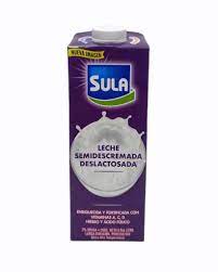 LECHE SEMIDESCREMADA DESLACTOSADA SULA 946 ML