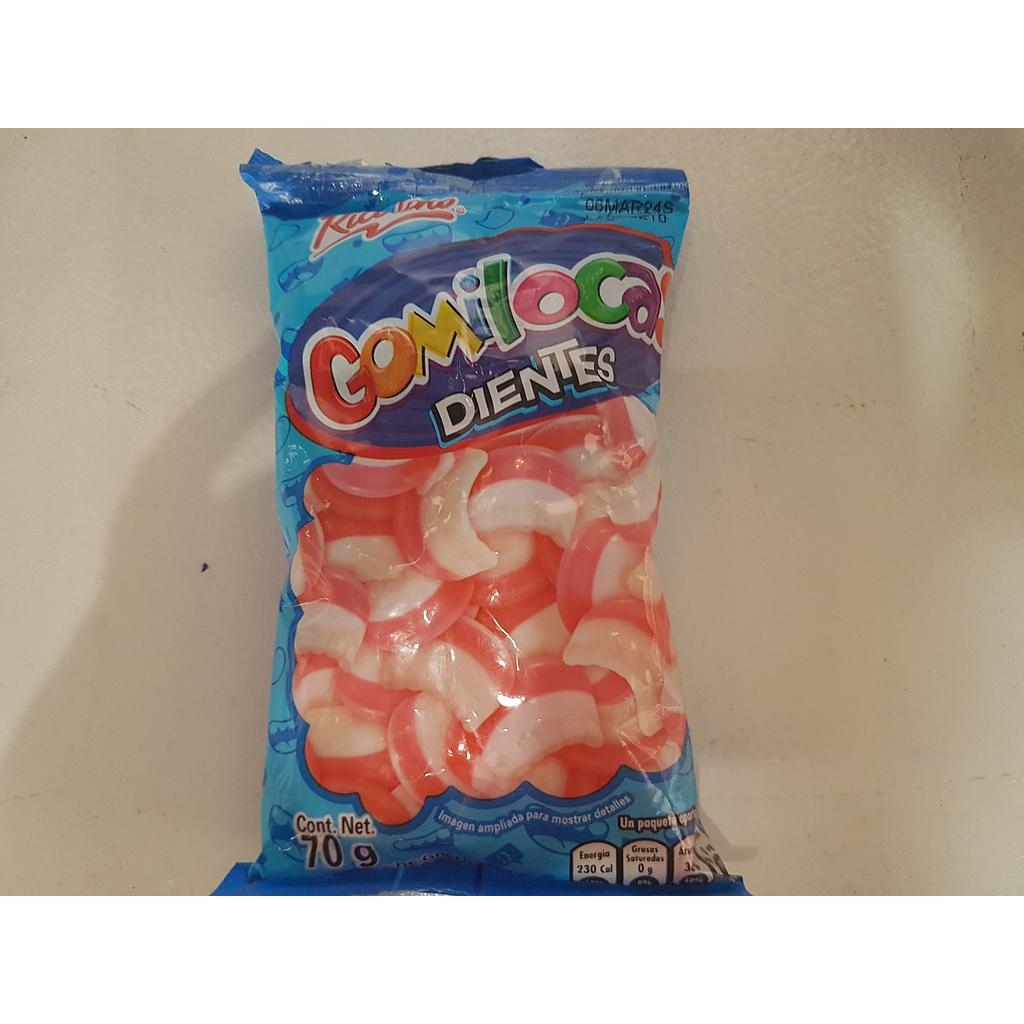 GOMILOCAS DIENTES  70 GR