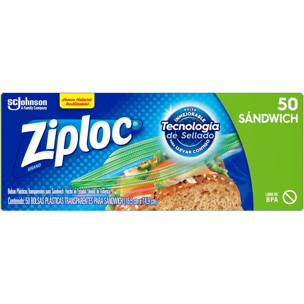 BOLSA ZIPLOC  50 UND