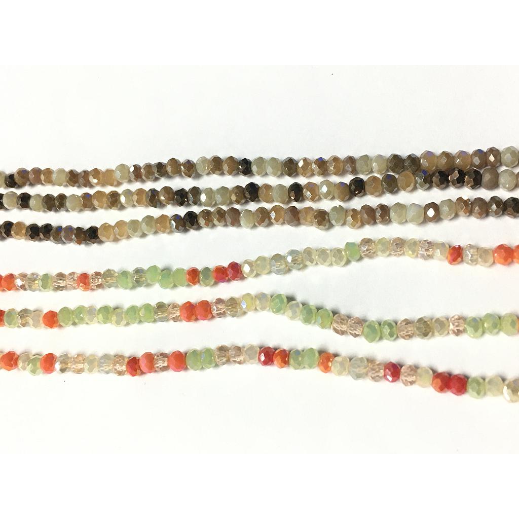 CRISTAL RONDEL MULTICOLOR 2MM