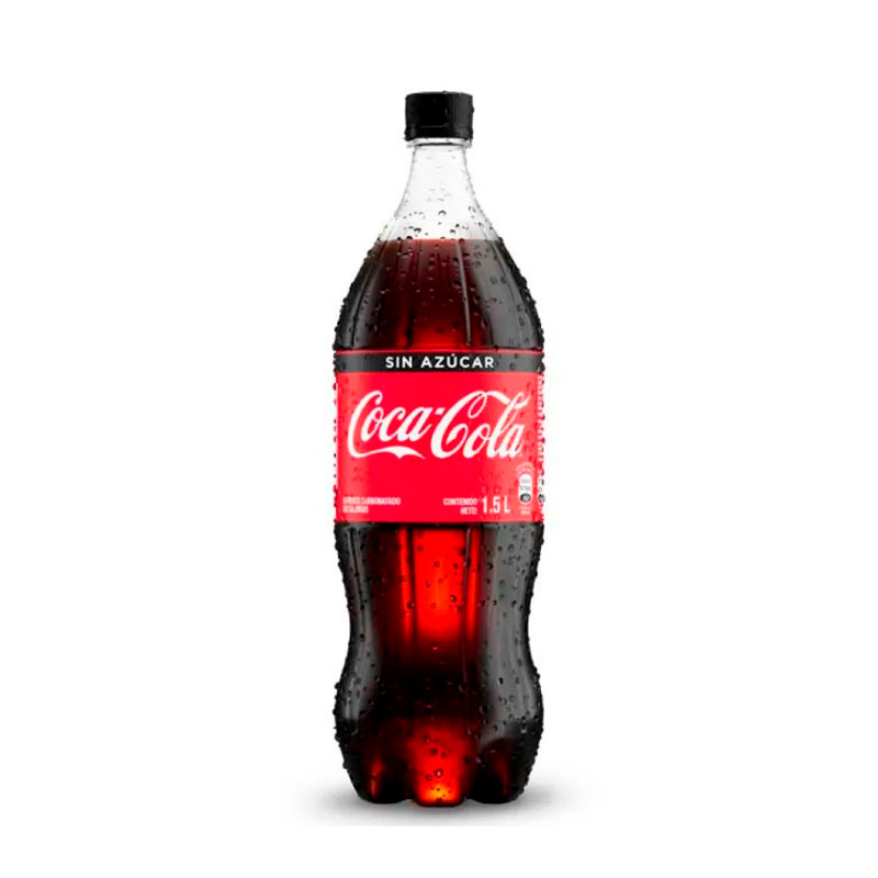 COCA COLA SIN AZÚCAR 1.5 L