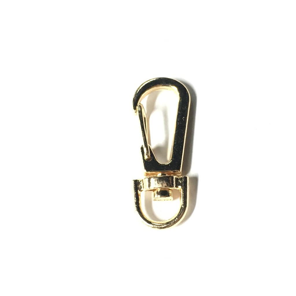 BROCHE PARA LLAVERO DORADO 36MM PEWTER