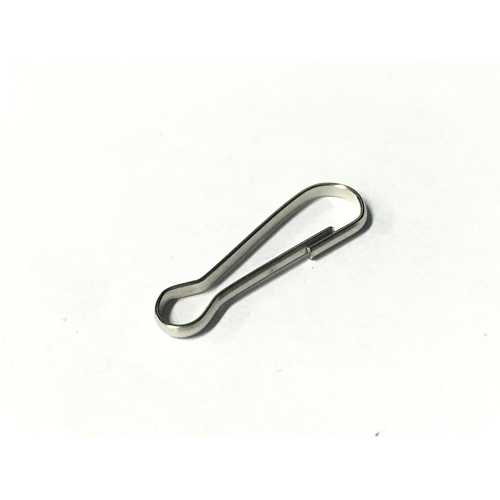 BROCHE PARA LLAVERO PLATEADO PEWTER 25MM