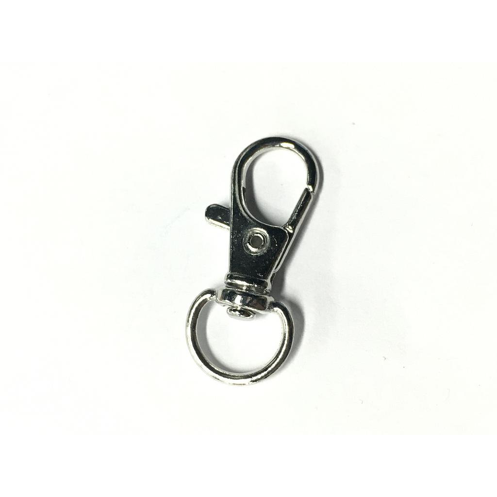 BROCHE PARA LLAVERO PLATEADO PEWTER 31MM