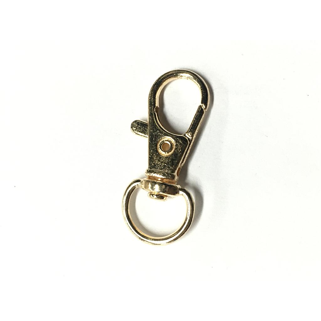 BROCHE PARA LLAVERO DORADO PEWTER 31MM