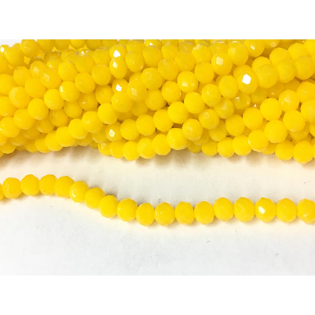 CRISTAL RONDEL AMARILLO GOLD 4MM
