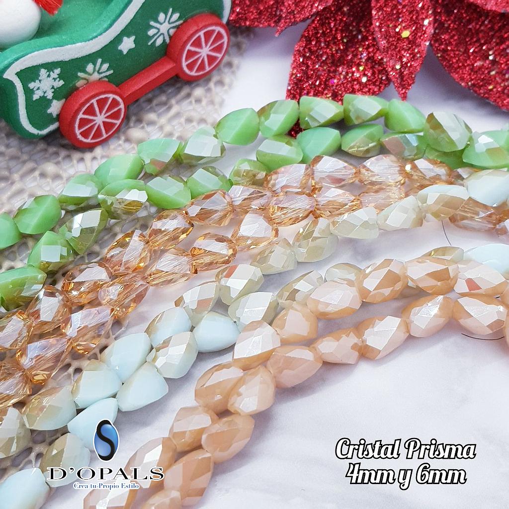 CRISTAL PRISMA 6MM NUDE BEIGE