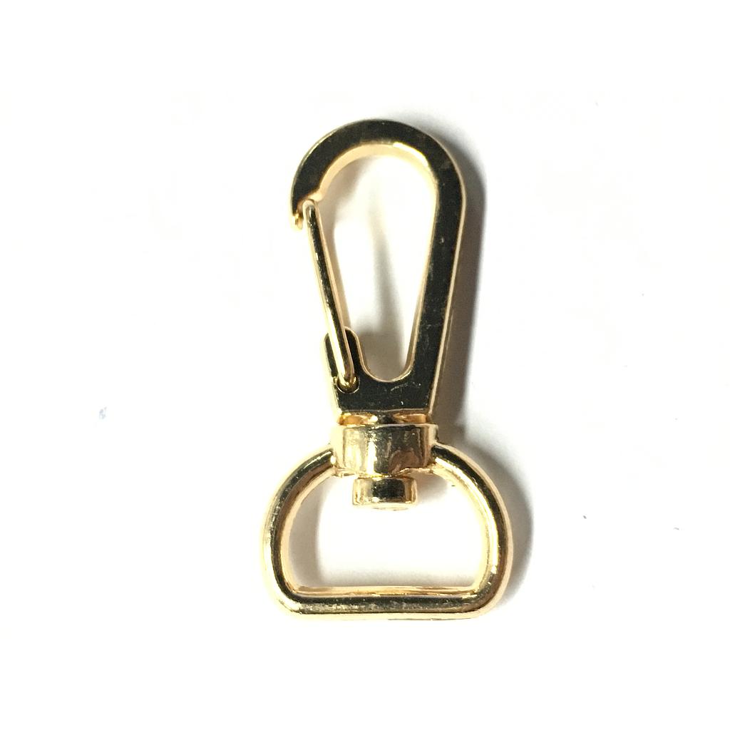 BROCHE PARA LLAVERO PEWTER DORADO 37X13MM