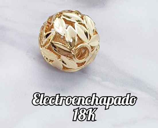 SEPARADOR REDONDO 13MM ELECTROENCHAPADO