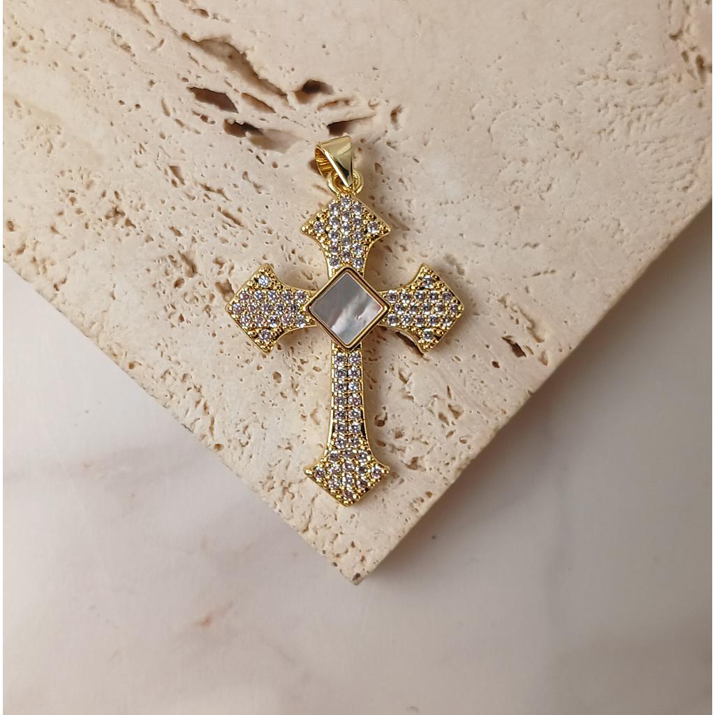 DIJE DE CRUZ MICROCIRCONIA