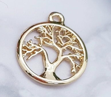 DIJE ARBOL DE LA VIDA ELECTROENCHAPADO