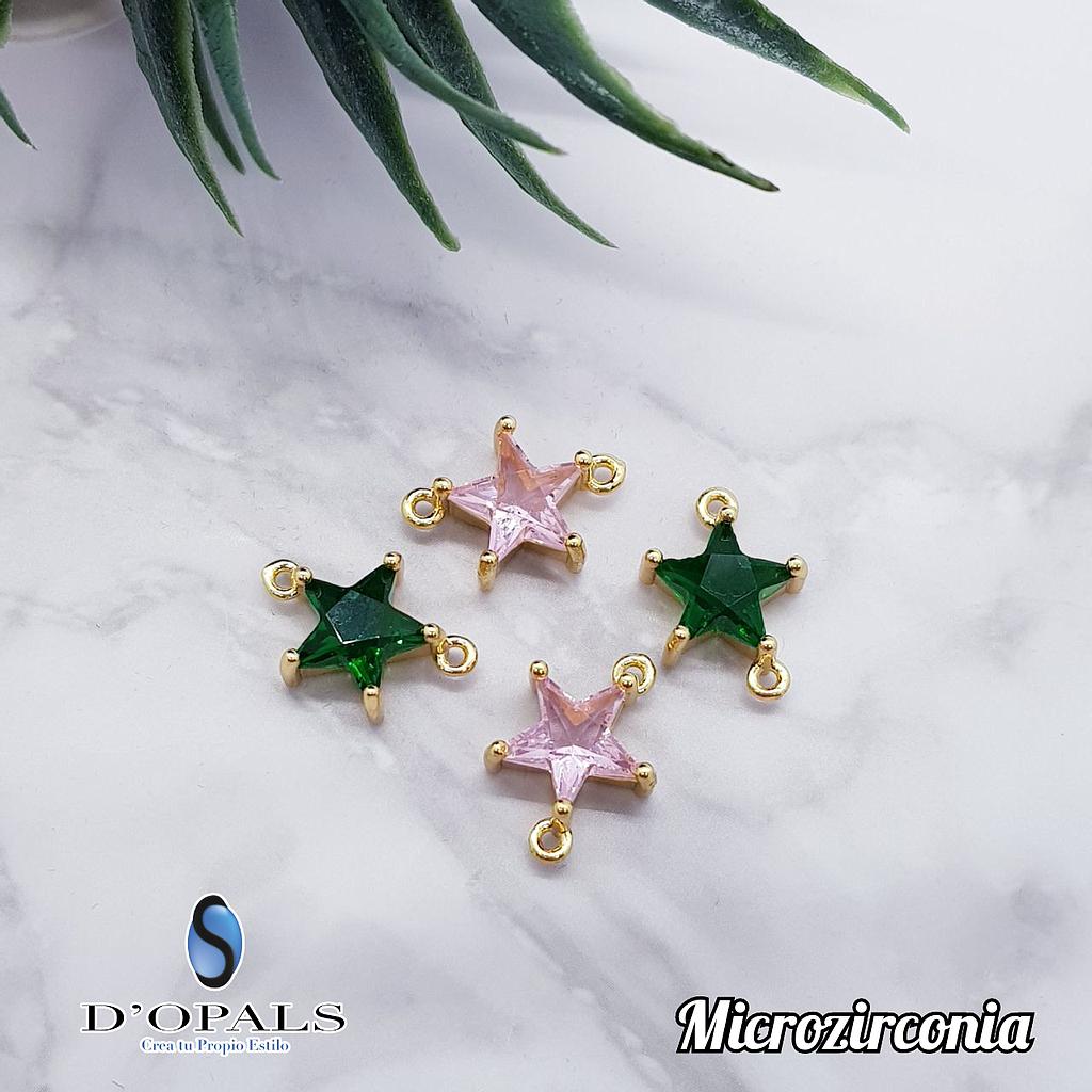 DIJE ESTRELLA 12MM MICROCIRCONIA