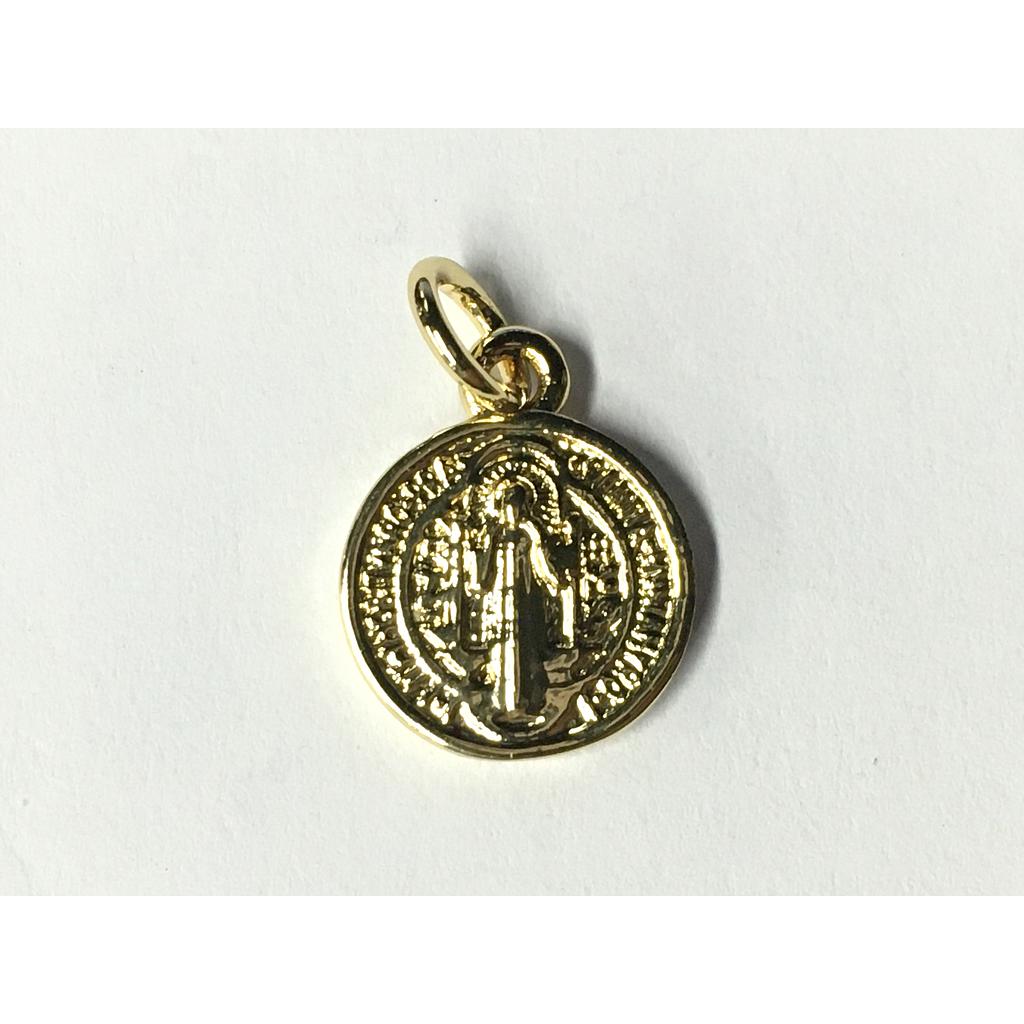DIJE SAN BENITO 10MM MICROCIRCONIA