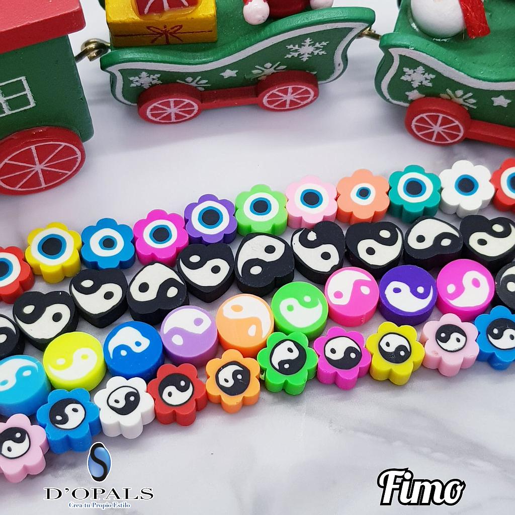 FIMO CORAZON YING YANG B/N