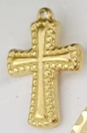 DIJE CRUZ ACERO