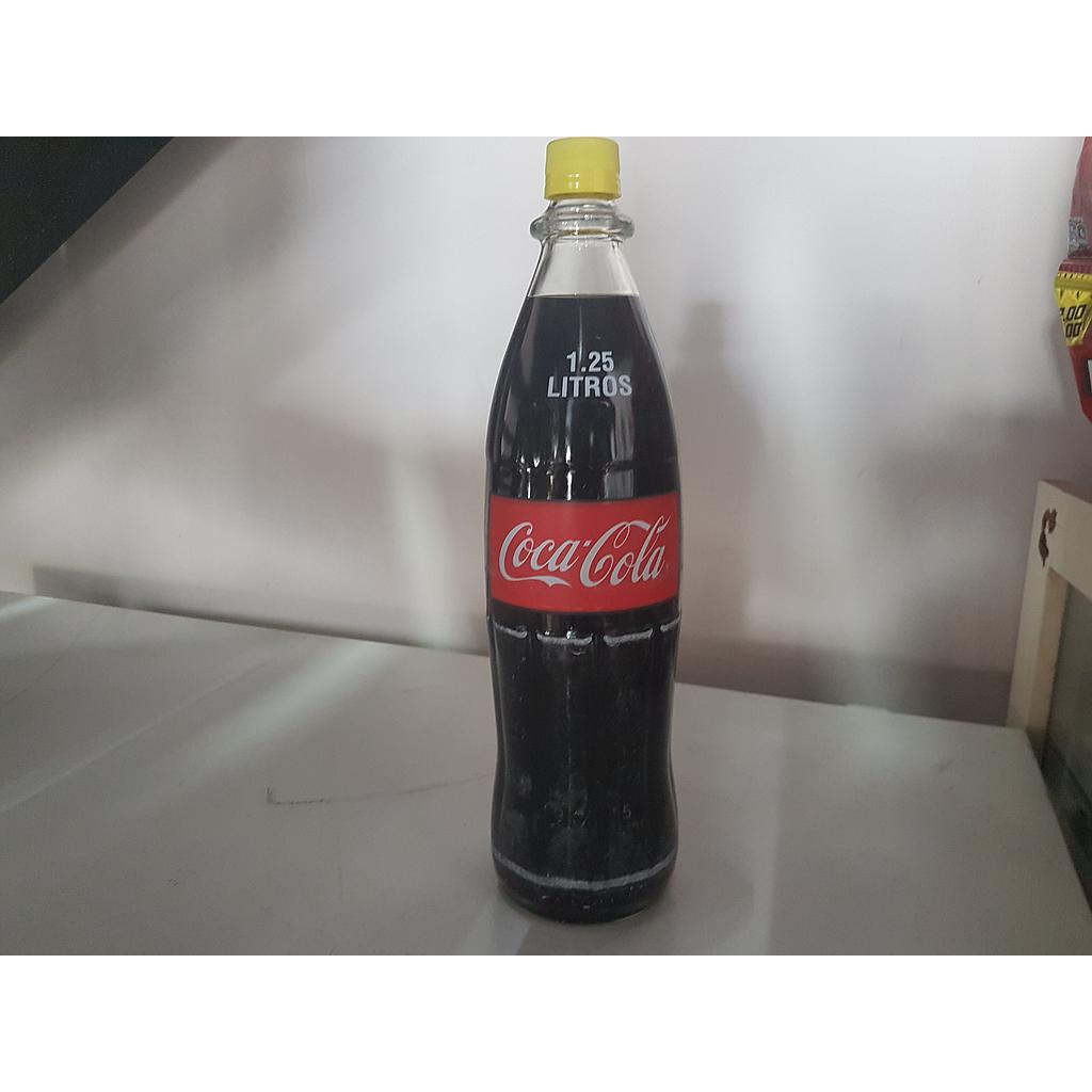 COCA COLA 1.25 LITRO VIDRIO