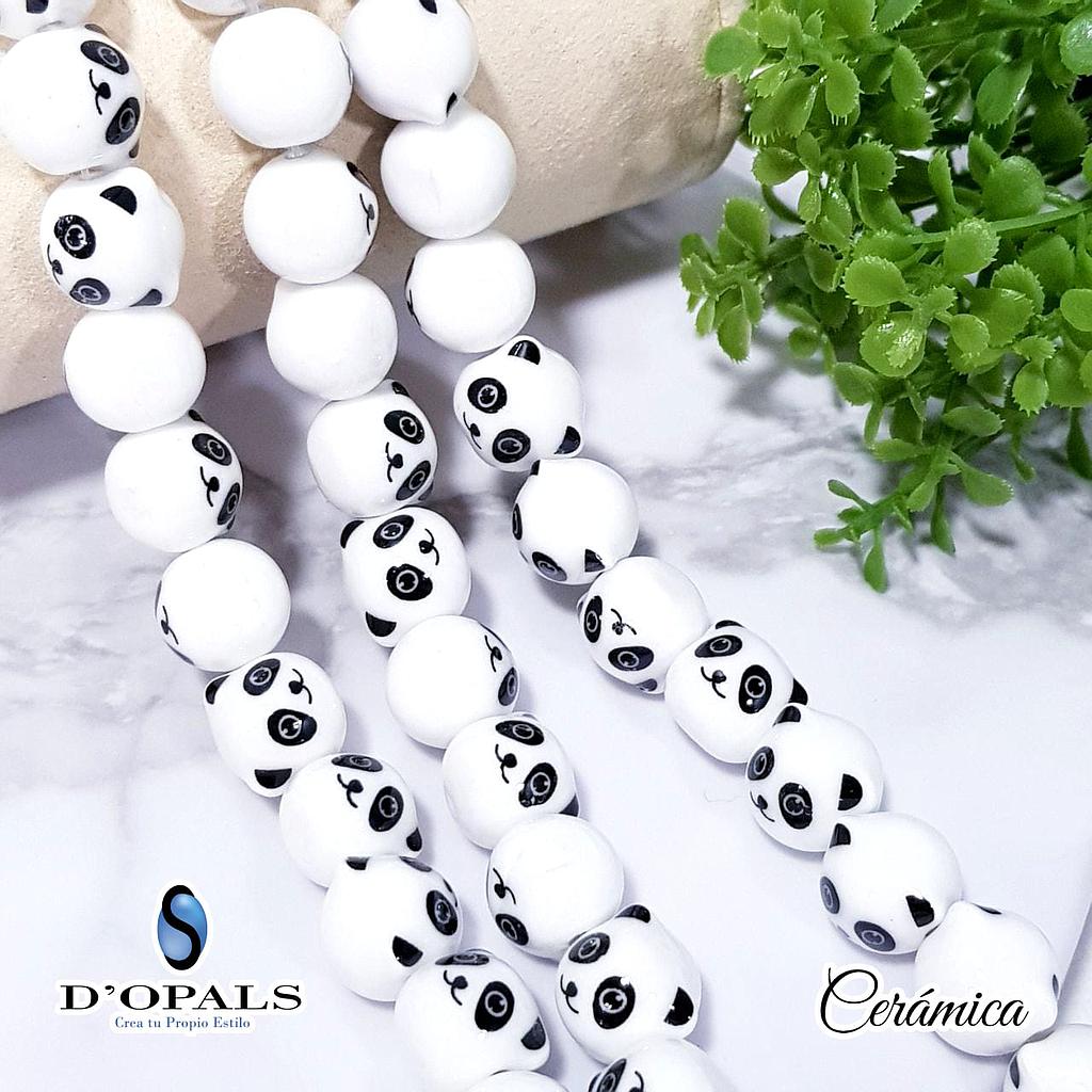 CERAMICA OSO PANDA 11MM