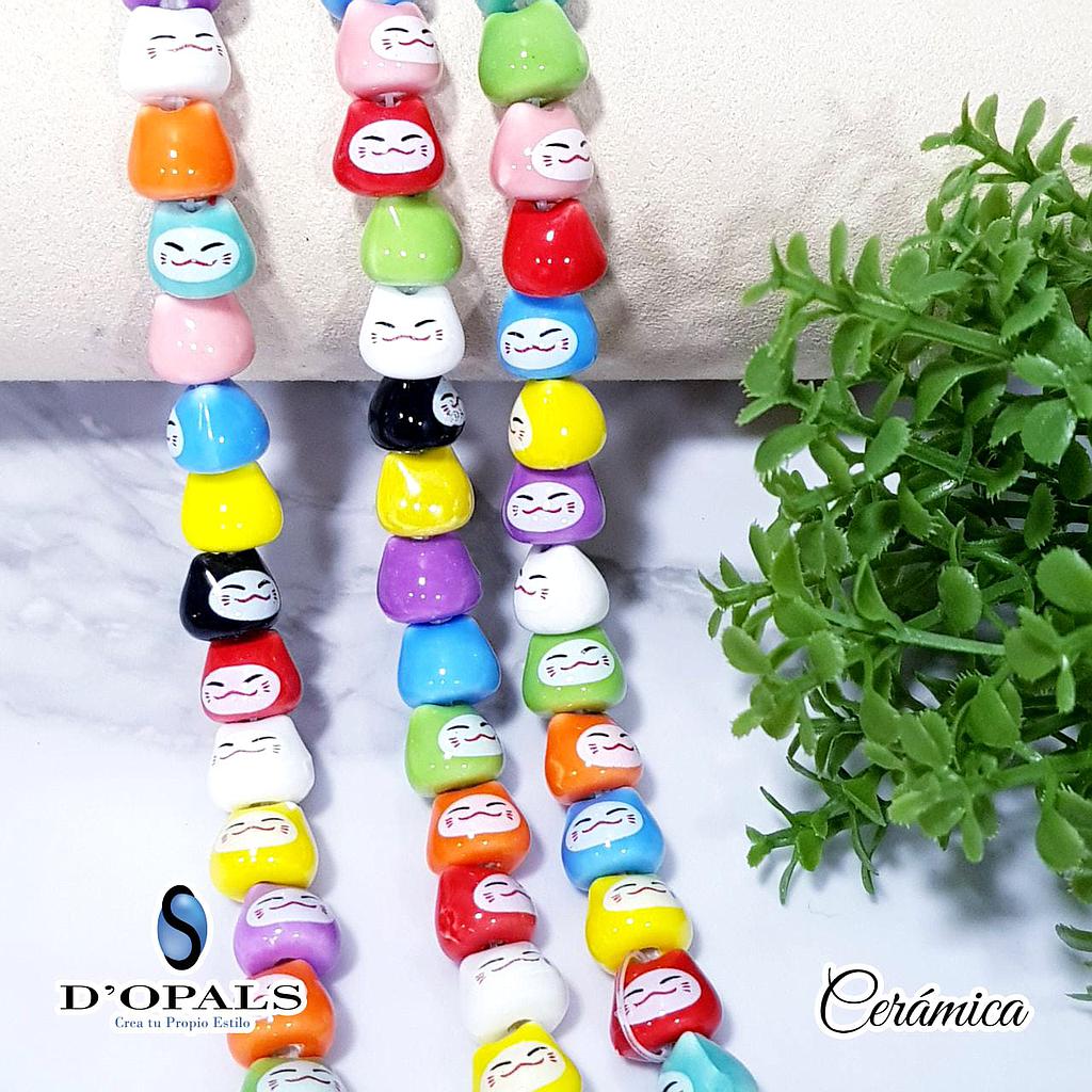 CERAMICA MANEKI NECO 10MM UNIDAD