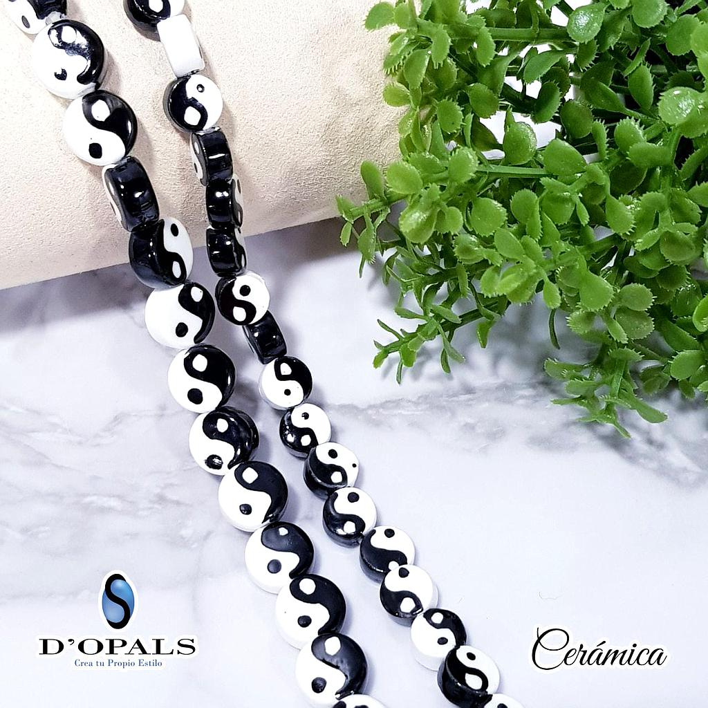 CERAMICA YING YANG 10MM