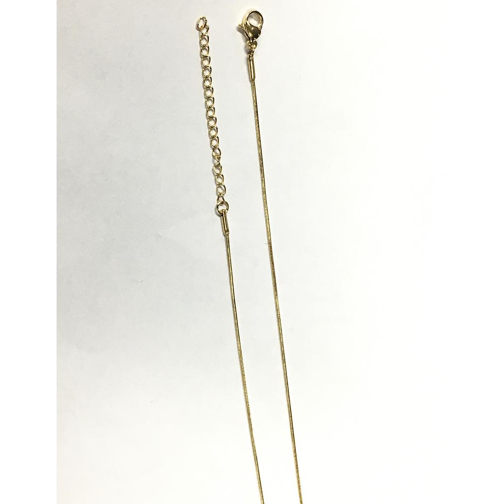CADENA TERMINADA ACERO 40CM