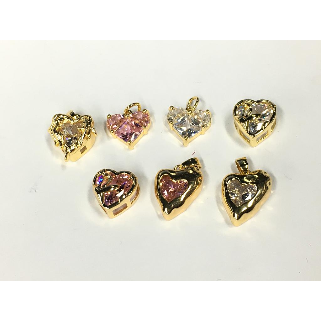 DIJE CORAZON MICROCIRCONIA
