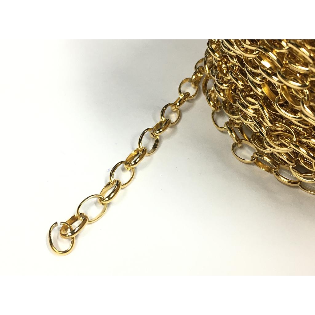 CADENA OVALADA 7X10MM ACERO