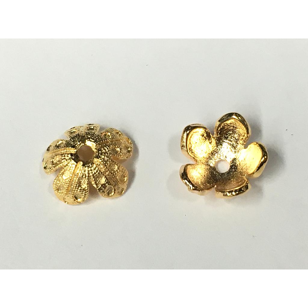 CUBRE PERLAS 10MM ELECTROENCHAPADO