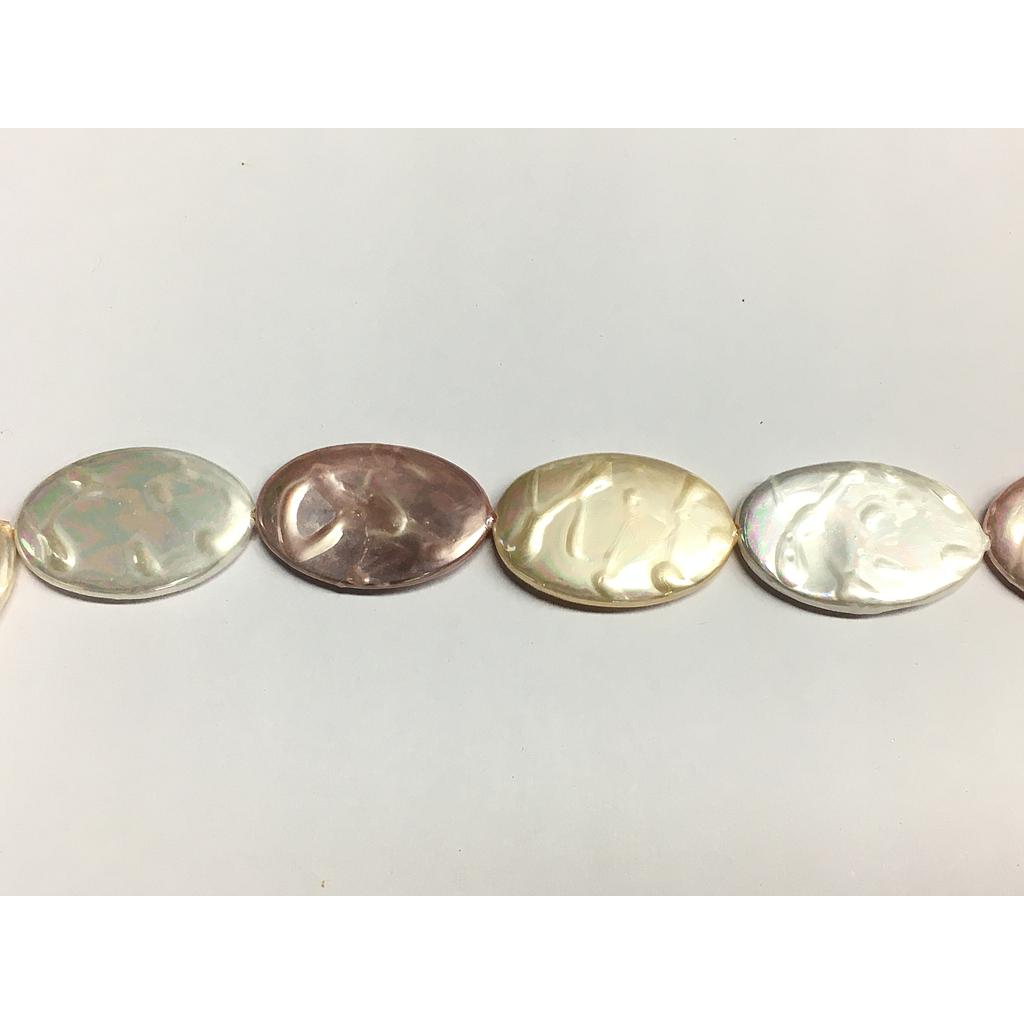 MADRE PERLA OVALADA 20X30MM