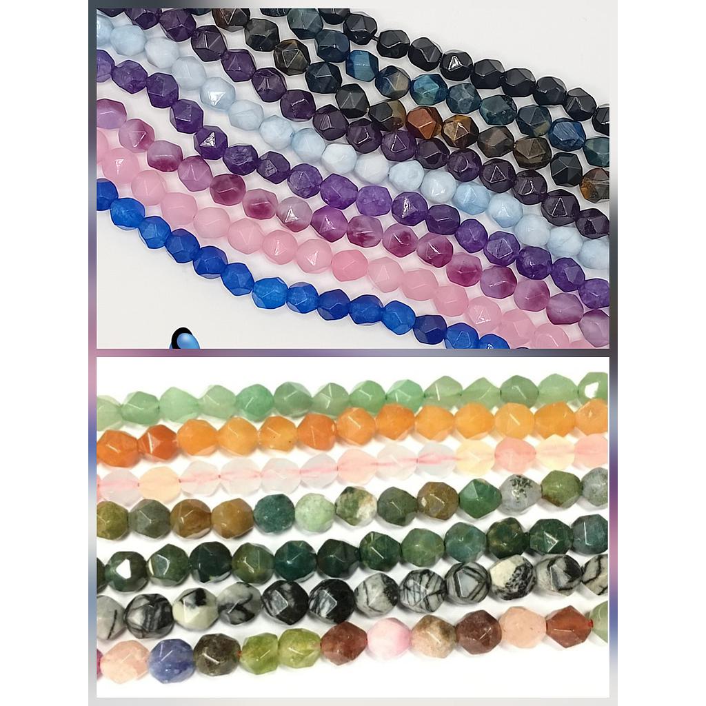 PIEDRA AGATA FACETADA 8MM