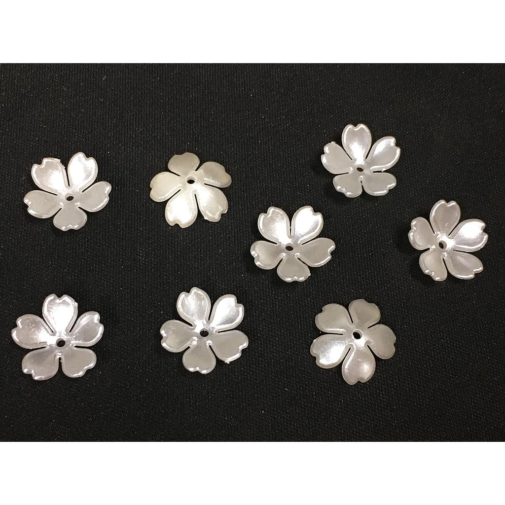 FLORES ACRILICAS 14MM 50PCS